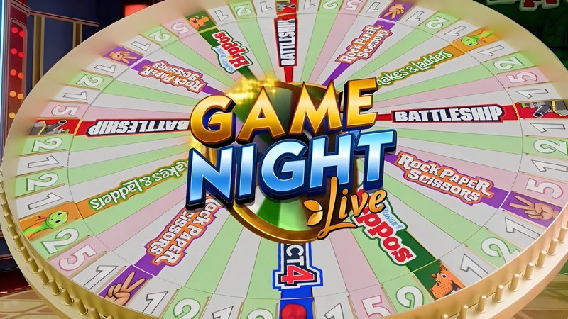 Roue Live Game Night à 54 segments
